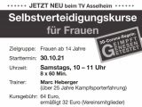 Selbstverteidigung für Frauen
